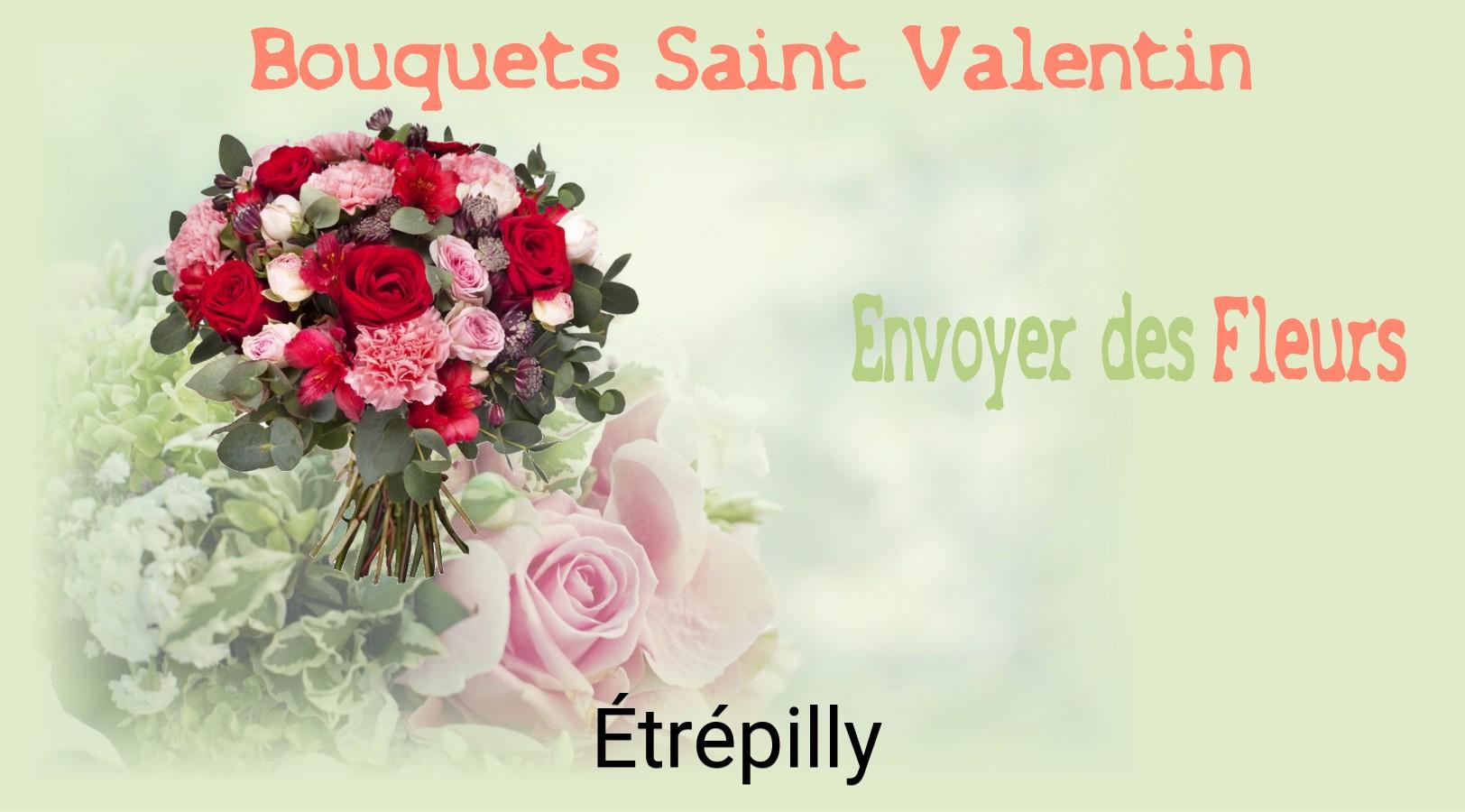 Roses de Saint-Valentin livrées à Étrépilly